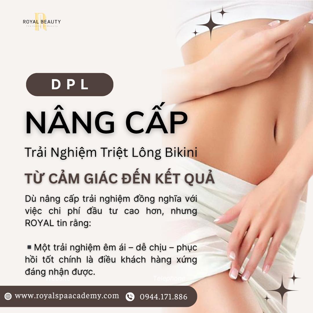 Triệt lông vùng bikini