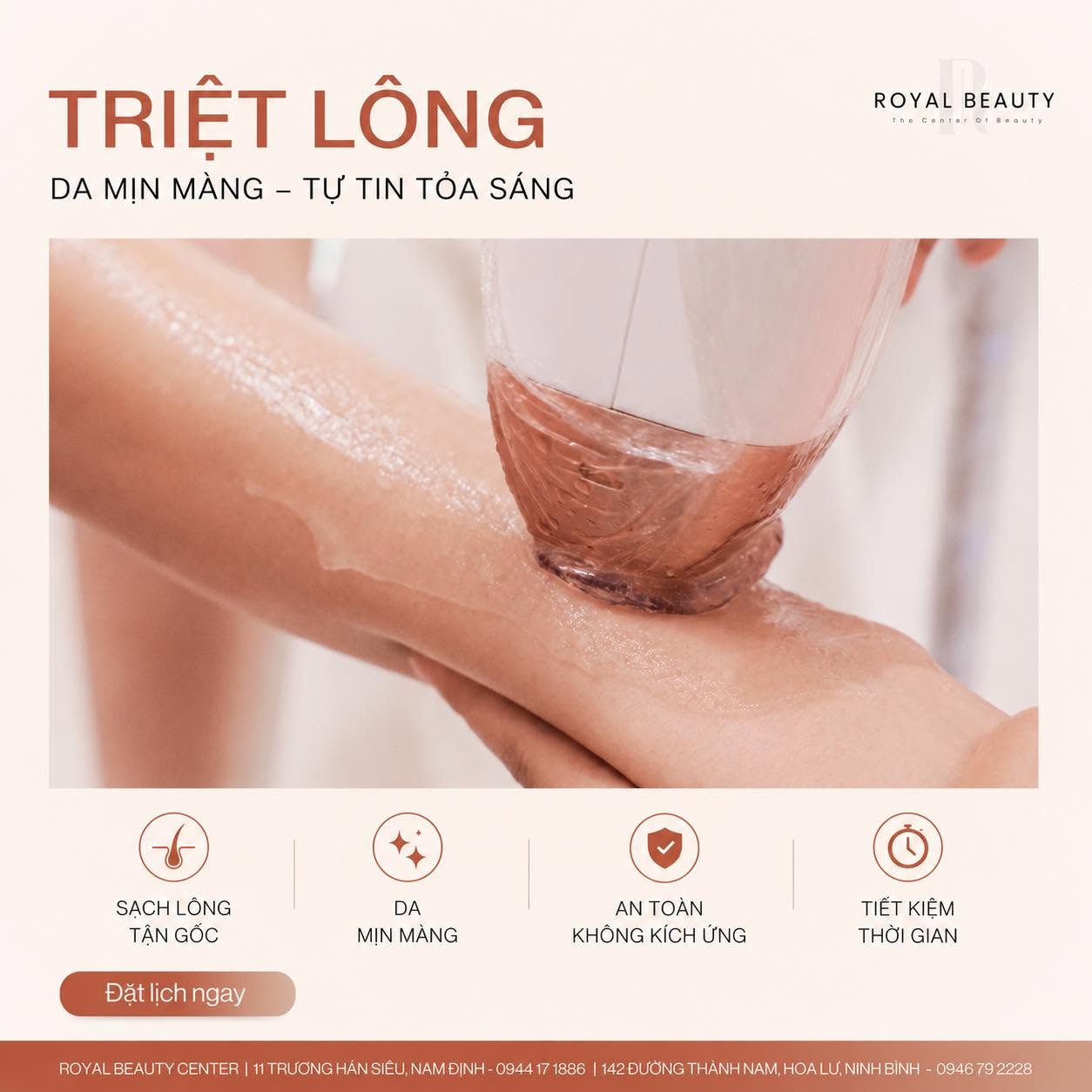 Có Nên Triệt Lông Sớm Không? Lợi Ích Khi Chăm Sóc Da Tại ROYAL BEAUTY