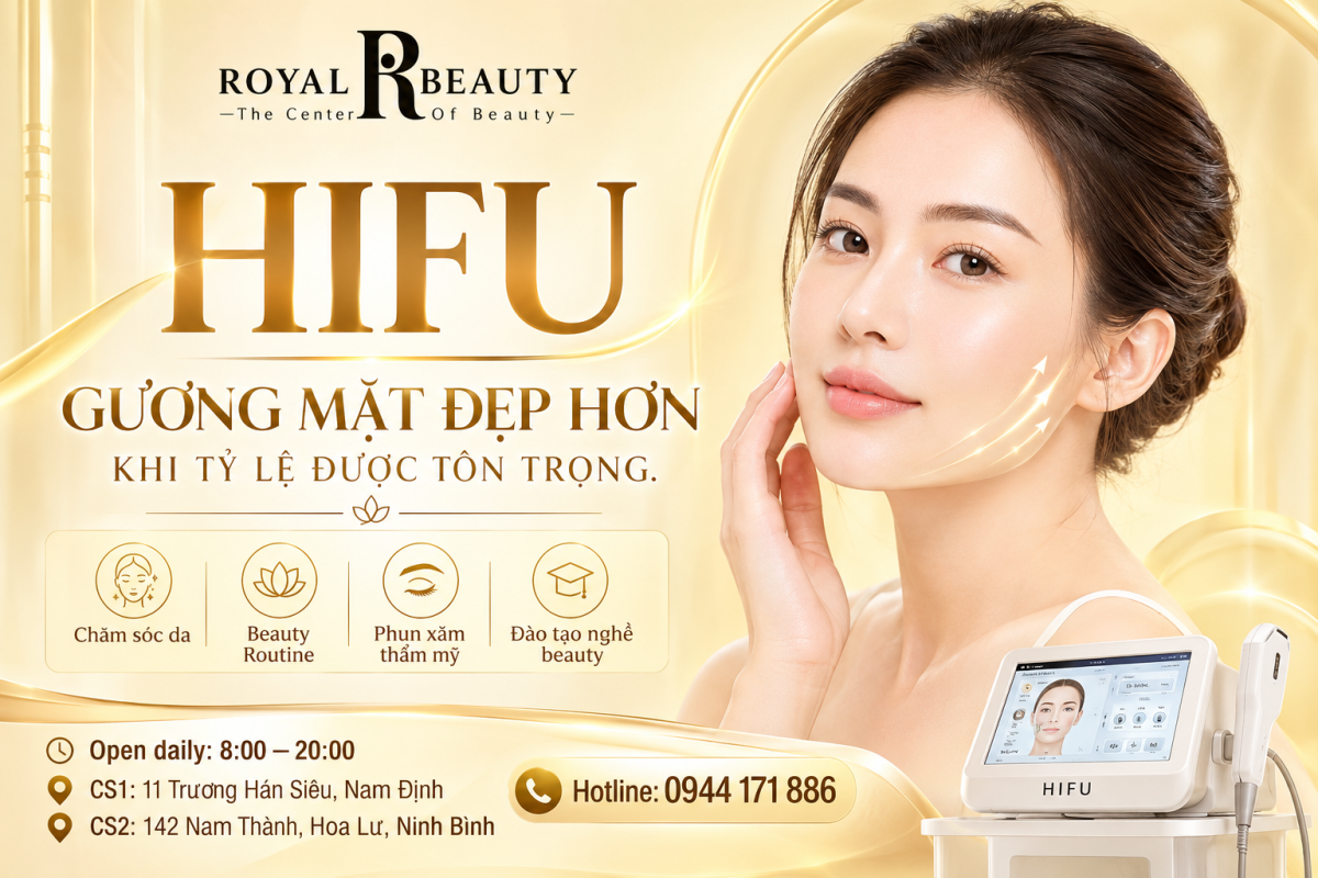 HIFU – Gương Mặt Đẹp Hơn Khi Tỷ Lệ Được Tôn Trọng