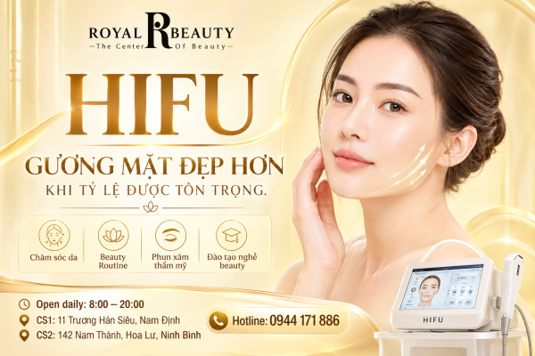 HIFU – Gương Mặt Đẹp Hơn Khi Tỷ Lệ Được Tôn Trọng