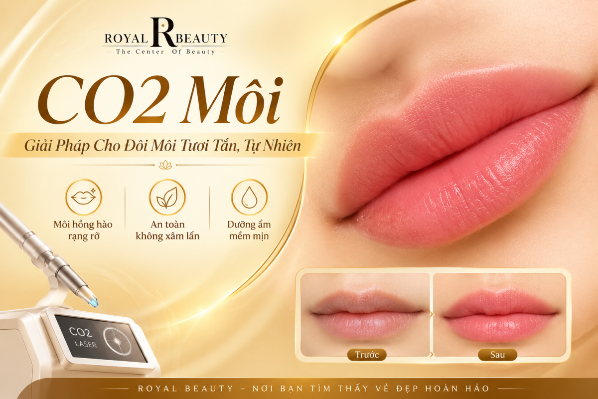 CO2 Môi – Giải Pháp Cho Đôi Môi Tươi Tắn, Tự Nhiên