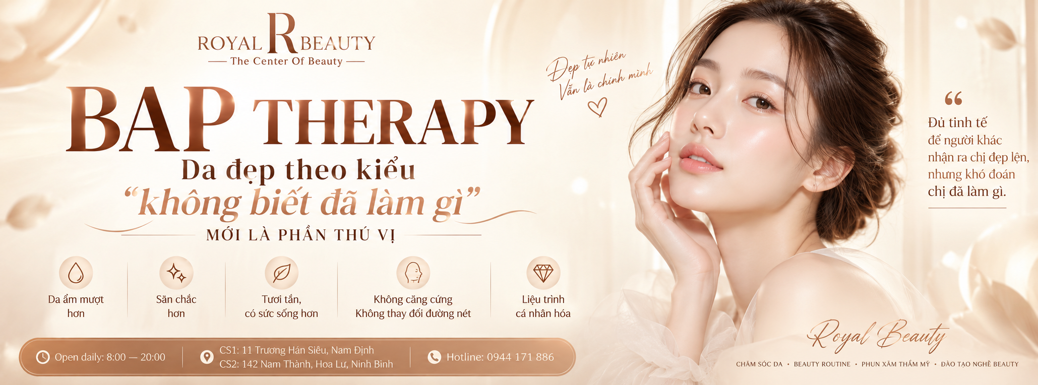 BAP Therapy – Da đẹp theo kiểu “không biết đã làm gì” mới là phần thú vị