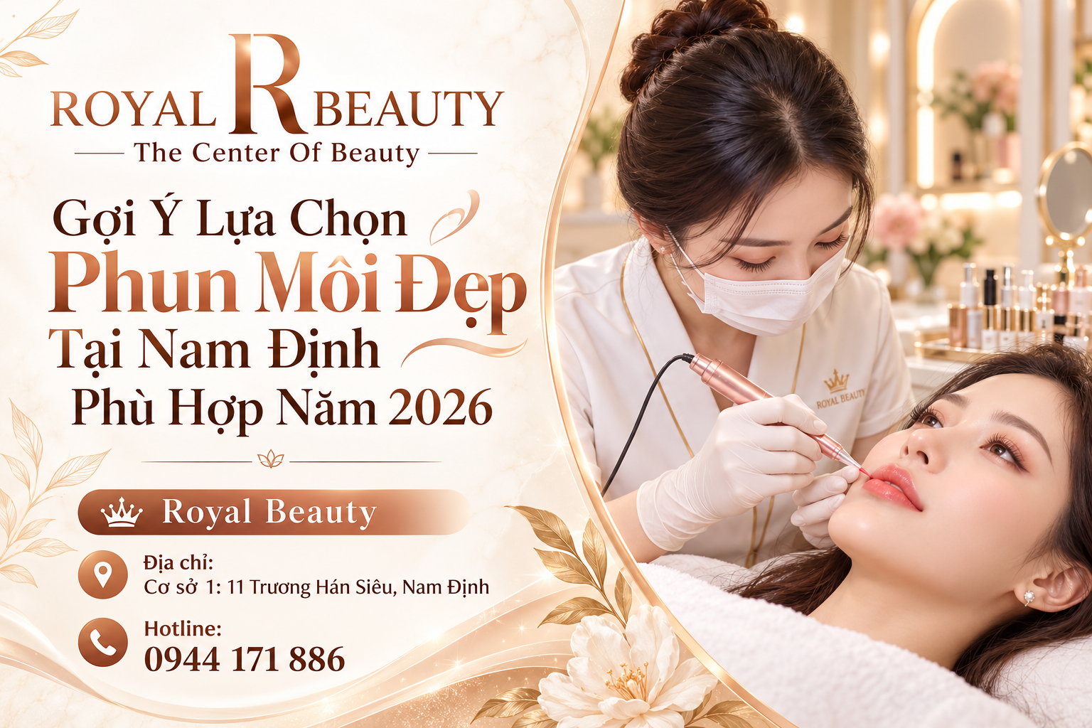 Gợi Ý Lựa Chọn Phun Môi Đẹp Tại Nam Định Phù Hợp Năm 2026