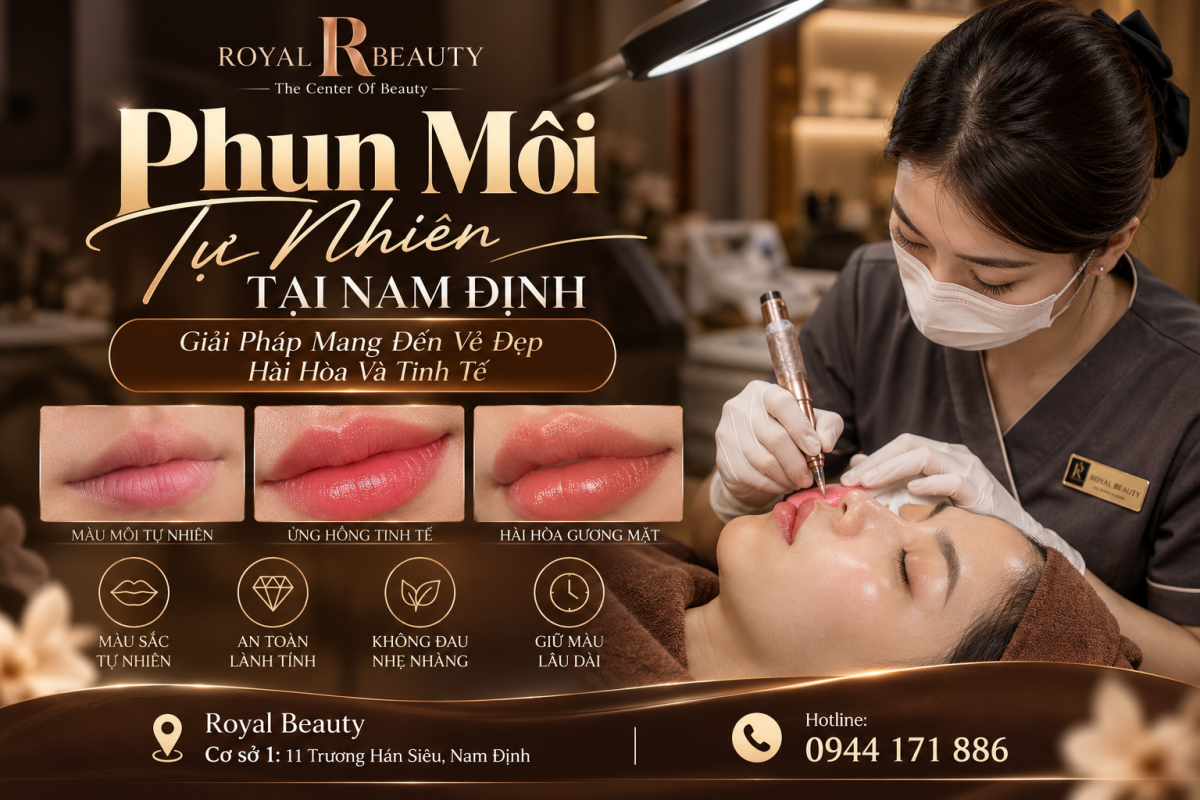 Phun Môi Tự Nhiên Tại Nam Định – Giải Pháp Mang Đến Vẻ Đẹp Hài Hòa Và Tinh Tế